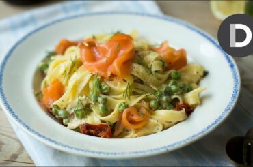 Creamy Salmon Pasta!