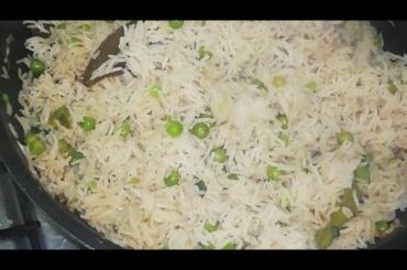 Matar Pulao |Easy Pulao recipe