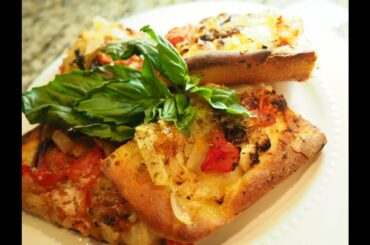 Perfect Homemade Pizza (Sfincione) - Easy Sicilian Recipe