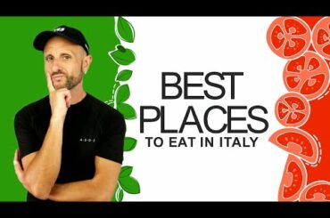 Learn Italian Culture: Best places to eat in Italy - where to eat in Italy