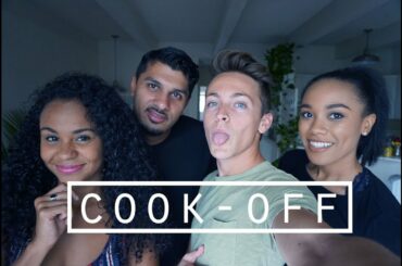 VEGETARIAN COOKING CHALLENGE | DamonAndJo