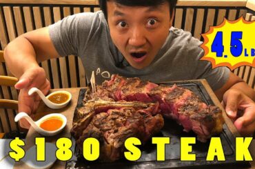 Eating ENTIRE Huge FLORENTINE STEAK in Florence Italy