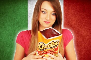 Italians Try American Snacks