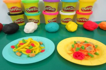 Play Doh Italian Food - Spaghetti - PlayDoh Traditional Food