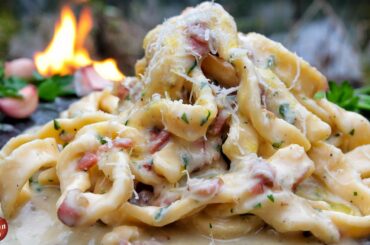 Best Carbonara Ever! - Cooking in the Forest