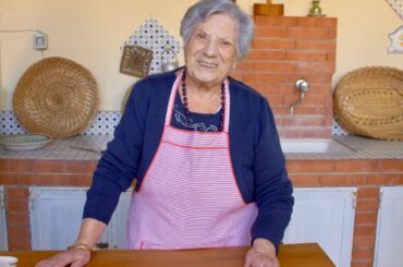 Pasta Grannies meet 100 year old Letizia - our oldest Pasta Granny yet!