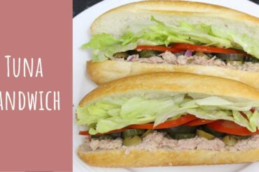 Tuna Salad Sandwich - Using Homemade Mayonnaise (recipe included)