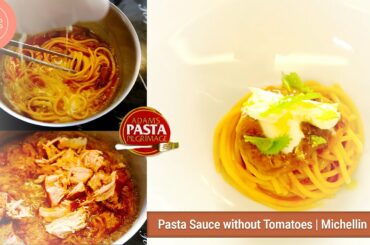 Pasta Sauce without Tomatoes Cooked by Michellin Chef | Adam's Pasta Pilgrimage S1E1