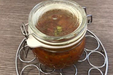 Quick and easy lasagna in 6 minutes in cooking in jar