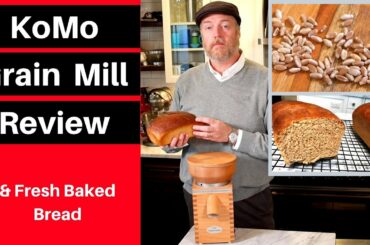 KoMo Fidibus Classic and Baking Fresh Bread