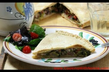 Scalcione - Savory Onion Pie - Rossella's Cooking with Nonna