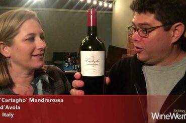 2014 'Cartagho' Mandrarossa Nero d'Avola Sicily Italy Red Wine