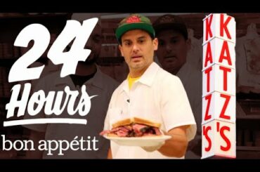 Working 24 Hours Straight at New York’s Most Iconic Deli | Bon Appétit
