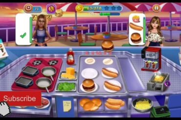 Kitchen Craze Cooking Games for Free Food Level 15-16 - Android Games