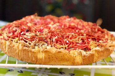 Pasta Grannies discover a sweet pasta pie called torta tagliolina!