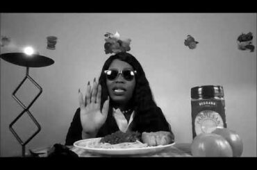 GROUND BEEF SPAGHETTI - RAP RECIPES WITH CFLAME | Female Rapper