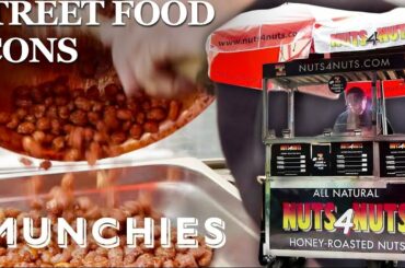 The Famous Roasted Nut Carts of New York City - Street Food Icons