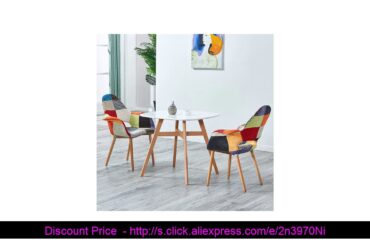 ⚡ Nordic fashion fabric solid wood chair dining chairs dining rooms restaurant office meeting famil