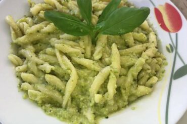 Italian food in Amharic- የ ፒስታክዮ ፔስቶ (Pesto con Pistacchi di Bronte)