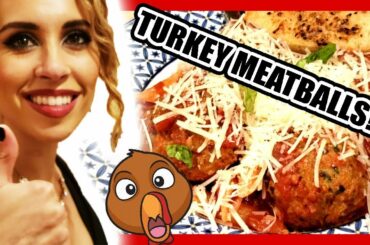 Easy Thanksgiving Recipe : Italian Turkey Meatballs 🦃