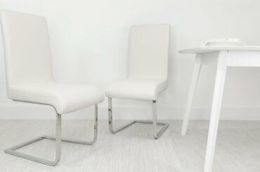 Modern Cantilever Swing Dining Chairs