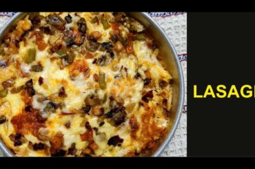 ITALIAN FOOD LASAGNA RECIPE/SUGA HOMEMADE FOODS