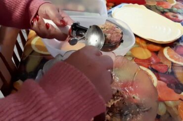 PREPARE MY HOMEMADE ITALIAN FOOD POLPETTE.