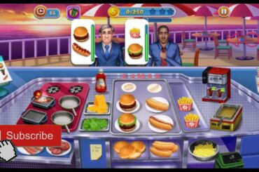 Kitchen Craze Cooking Games for Free Food Level 15-16 - Android Games