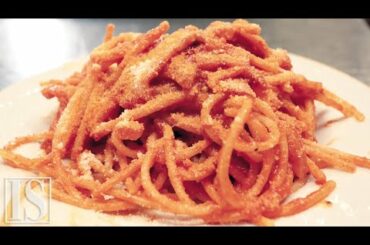Pasta all'amatriciana: originale vs. gourmet - Gabriele Perilli e Angelo Troiani