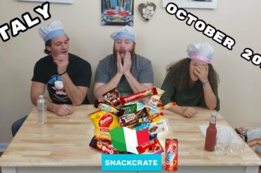 Snack Crate Unboxing Italy (Taste Test) October 2019 *Late Shipment*
