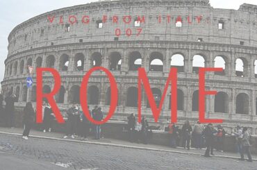 VLOG from ITALY: 007 | ROME Food Tour, Vespa Ride at Dusk...and Road Trip to Bologna