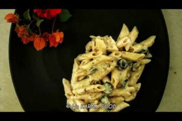 White Sauce Pasta Recipe | Simple Italian dinner recipe