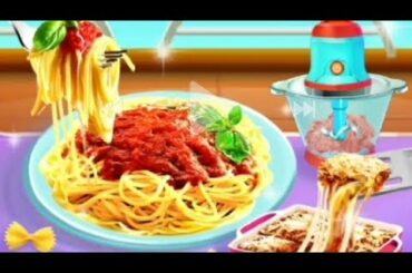 العاب بنات لعبة عمل الاكل الايطالي اسم اللعبة Cheese Lasagna Cooking -Italian Baked Pasta