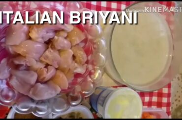 ITALIAN BRIYANI recipe || easy and quick