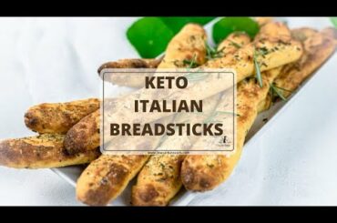 KETO ITALIAN CHEESE FATHEAD HOMEMADE BREAD STICKS RECIPE