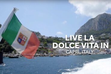 #InsightMoments - Live la dolce vita in Capri, Italy