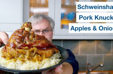 How To Cook Pork Hock With Crispy Skin Schweinshaxe Recipe