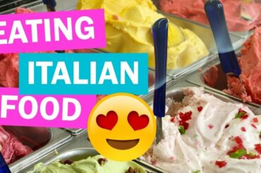 Eating Italian Food FINALLY in Florence, Italy | Trying Italian Food | Florence Italy Travel Vlog