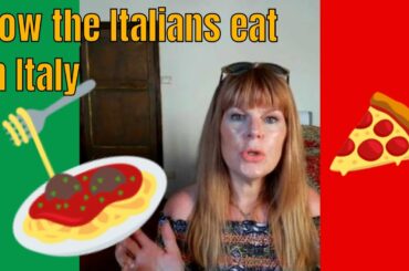 How Italians Eat in Italy | Italian food | Italian cooking