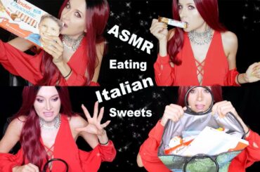 ASMR Eating Sweets from Italy