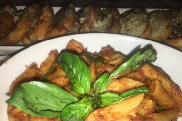 Bangla Pasta Recipe || Italian Chicken Pasta With Snow Peas || RayanAyat’s Vlog