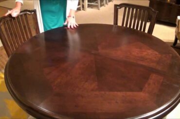 Paula Deen River House Round Pedestal Dining Table Set | Home Gallery Stores