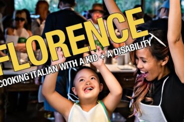 Cooking Class with Kid with Sensory Overload and Disability in Florence Italy
