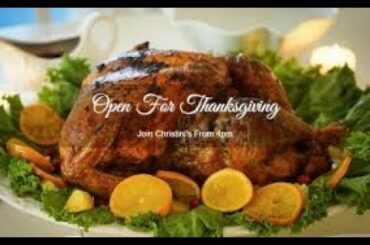Thanksgiving Dinner in Orlando at Christinis Ristorante Italiano - (407) 545-6867