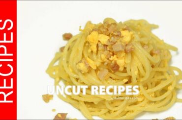 ☑️ Spaghetti Carbonara Recipe ( Easy To Digest Version ) | Uncut Recipes