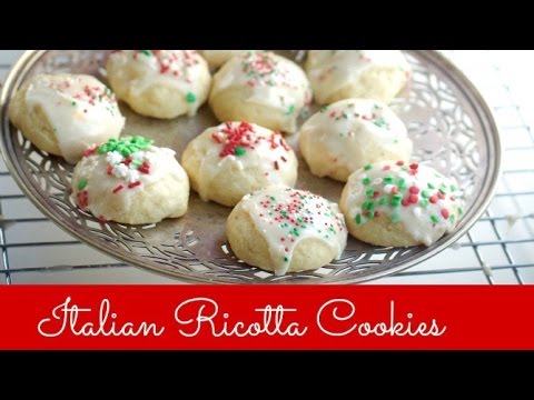 Italian Ricotta Christmas Cookies Italian Ricotta Christmas Cookies
