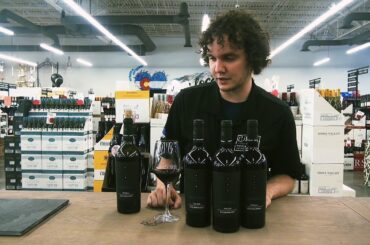 Luccarelli Negroamaro Italian Wine with Basil!