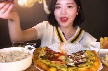 ASMR Mukbang Eat with Boki V.17