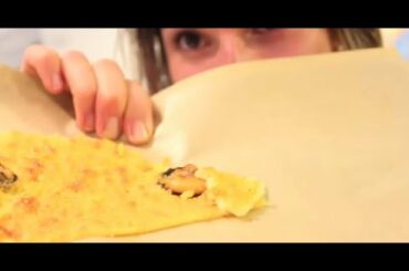Eating Mussels in Portovenere, Italy