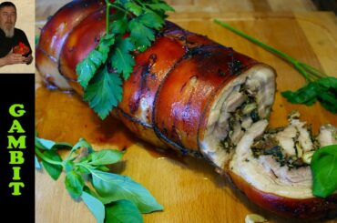 Homemade Italian Porchetta | Mediterranean Cuisine